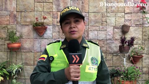 Mensaje de los policías en Bucaramanga