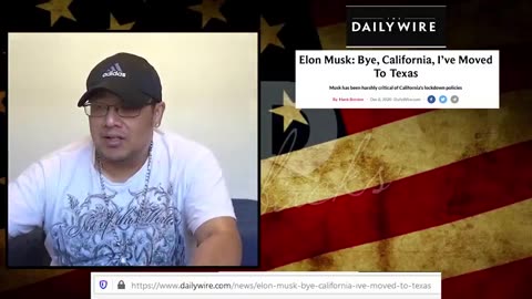 Elon Musk Left Commie-Fornia for Greener Pastures