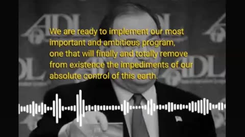 Zionist ADL Leader Wants an END to the White Race