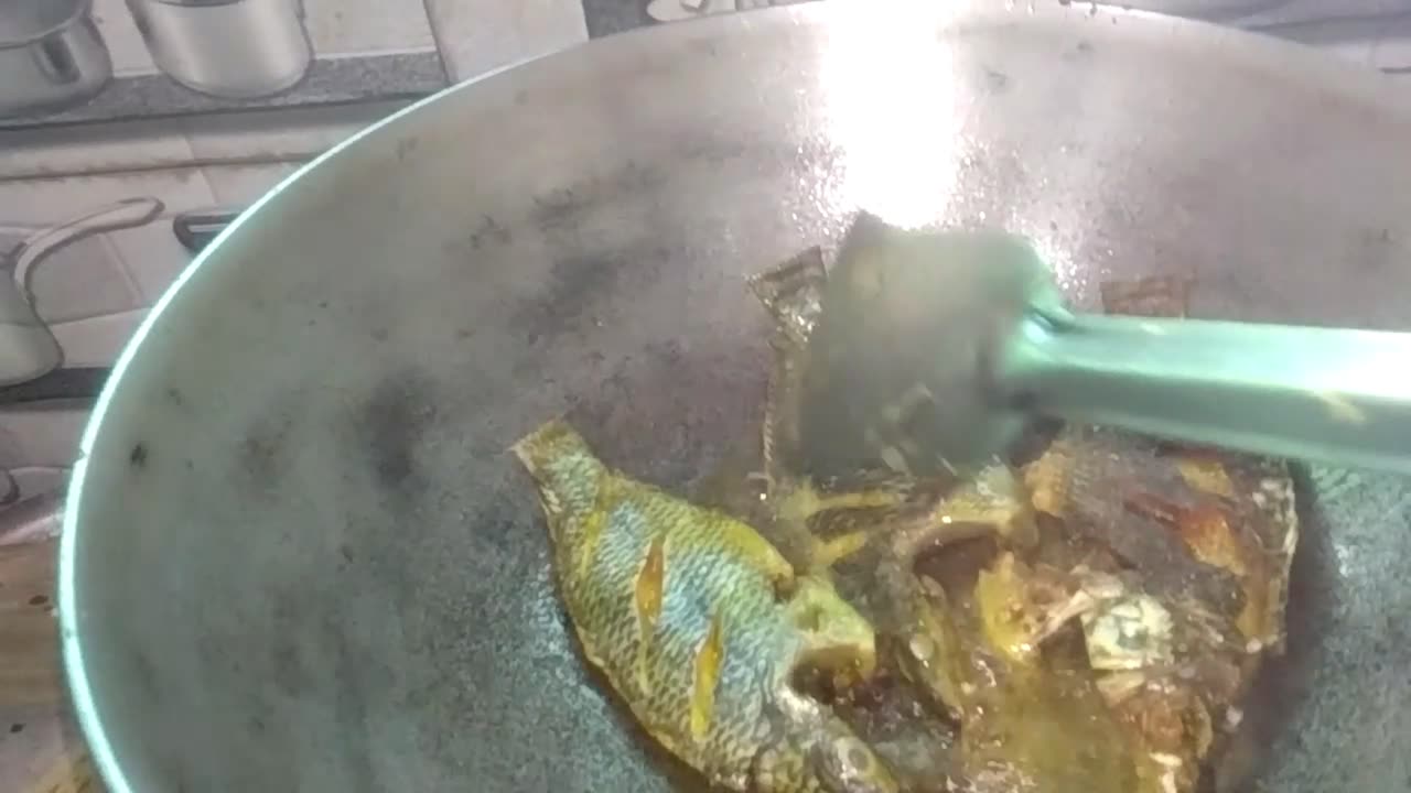 Telapiya Fish Cooking