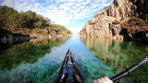 clear river