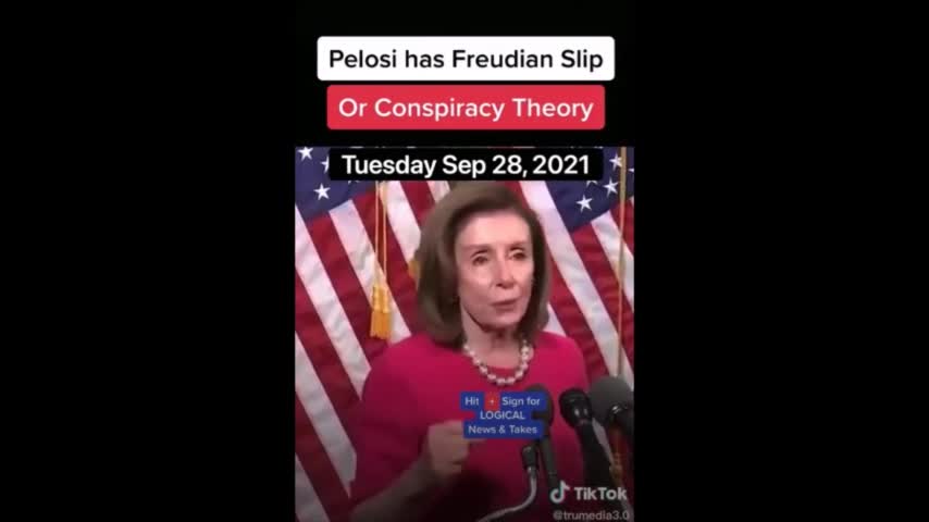 Nancy Pelosi slips Up Says Obama Agenda