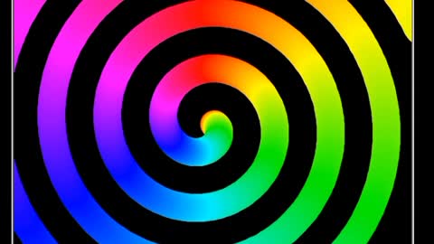 Colorsystem spiral in python turtle