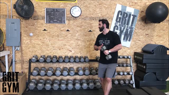 DB Finger Curls
