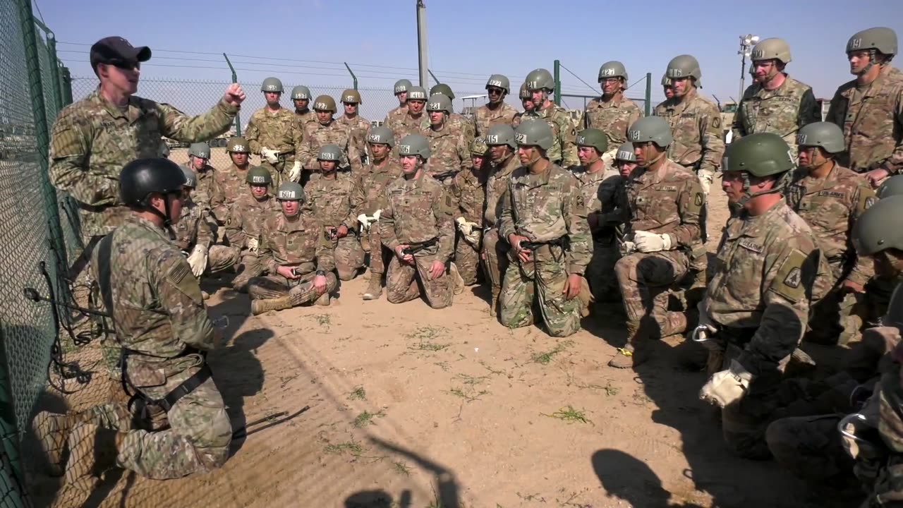 Air Assault Phase Three Rappel Training