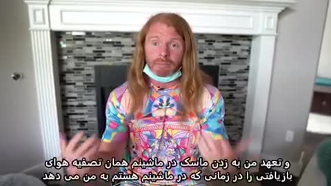 People who wear masks even while driving