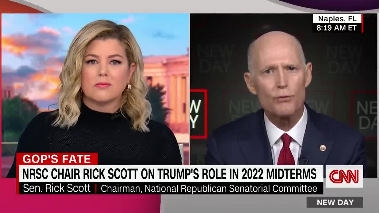 Rick Scott Clashes With CNN Over the Teaching of Critical Race Theory: 'Parents Aren't Dumb'