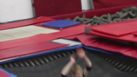Butt drop triple frontflip