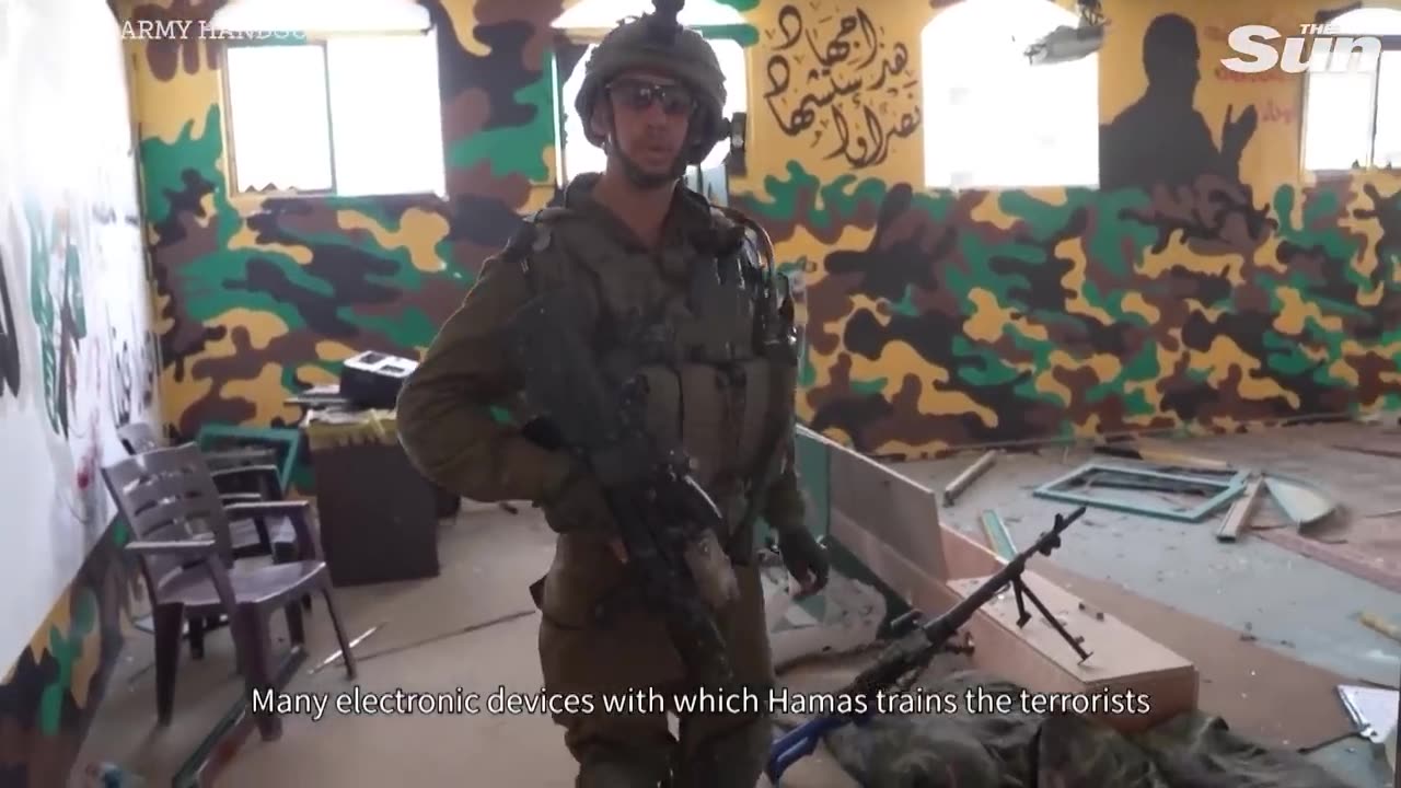 Israel Hamas War: IDF exposes Hamas weapons cache hidden in Jabalia mosque