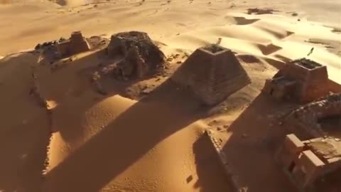 The forgotten city of Pyramids in Sudan