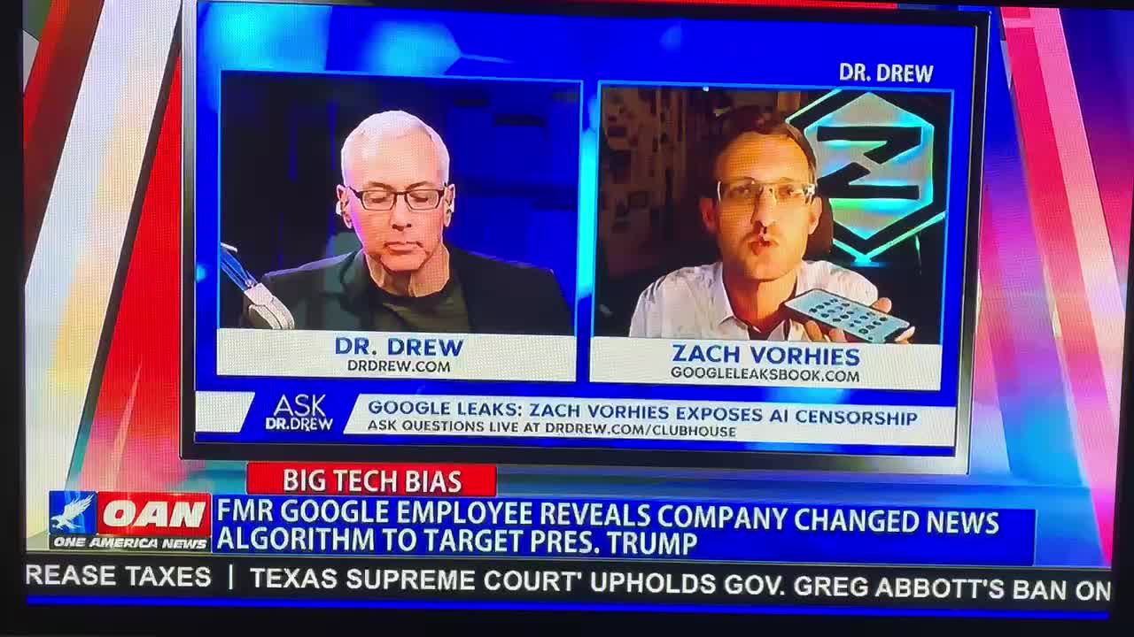 Breaking News! Google whistleblower says they sabotaged Trump