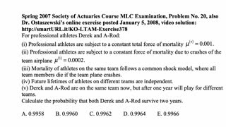 Exam LTAM exercise for August 13, 2021