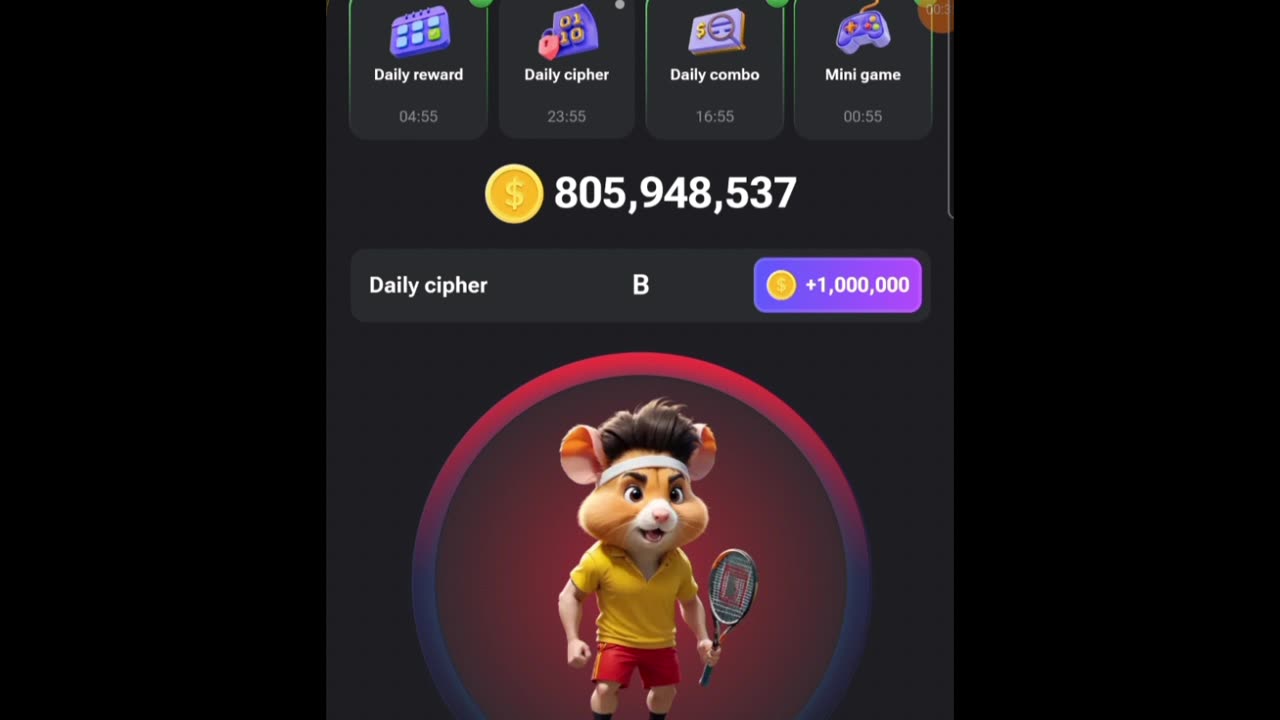 27 AUGUST HAMSTER KOMBAT DAILY CIPHER