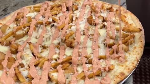 Chips Rice Cake Pizza