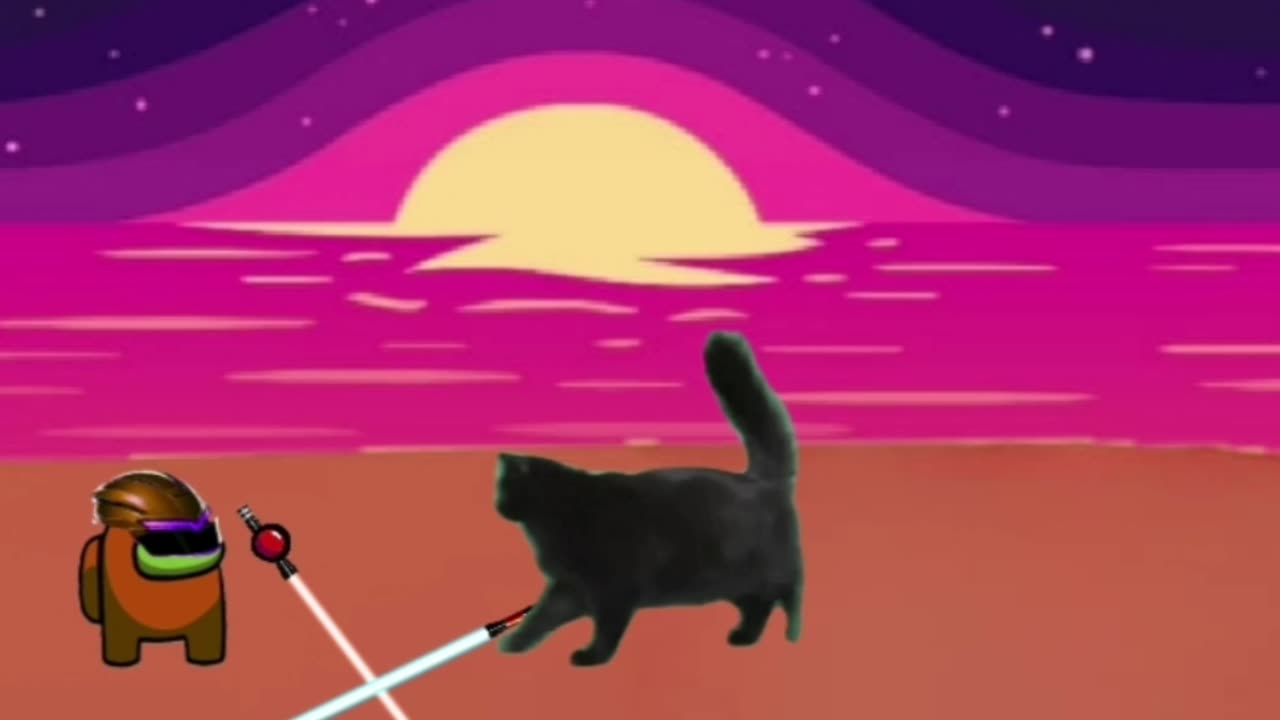 Vorder Duels | Cat Rico Nuro Knight vs Red Imposter Among Us