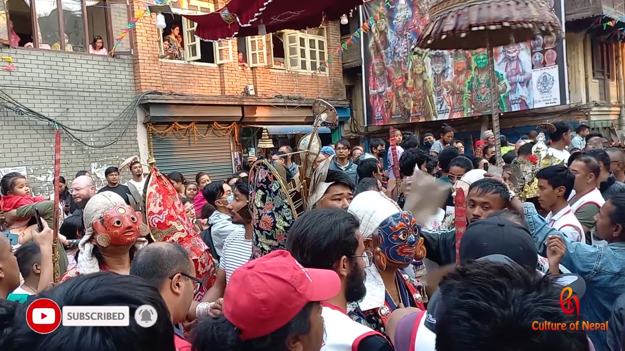 Nyatabhulu Ajima Jatra, Naradevi, Kathmandu, 2080, Day 2, Part III