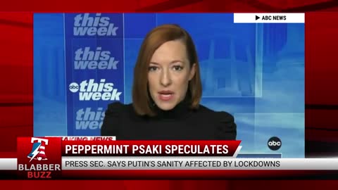 Peppermint Psaki Speculates