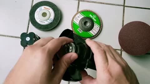 rumble Mini Angle Grinder Testing Polish