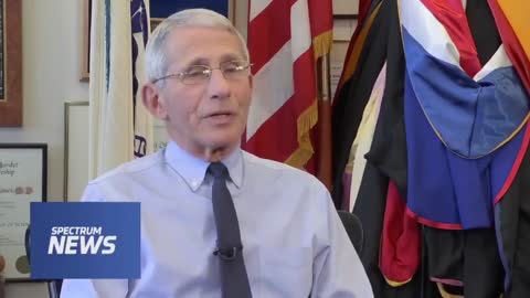 Doctors and Dr. Fauci indicating early in the pandemic not to wear masks.