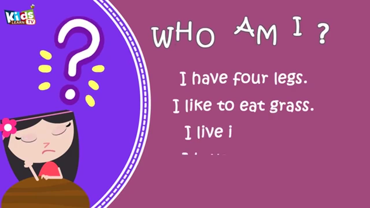 Who am I for kids ? -Animals Riddles for Kids - Riddles for Kids - vegetables Riddles for Kids