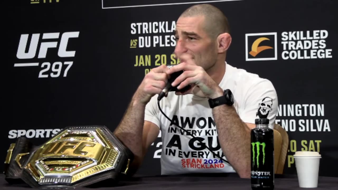 Dana White DESTROYS WOKE Reporter Crying About Homophobic Fighters As F Trudeau CHANTS ERUPT At UFC