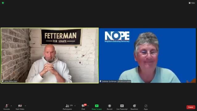 Fetterman BUTCHERS Address To His Supporters