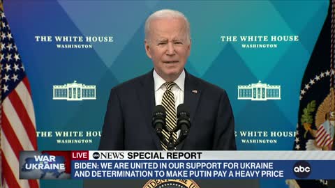 President Biden details US military aid to Ukraine