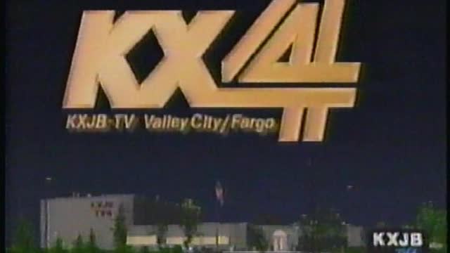 KXJB-TV signoff May 14, 1990