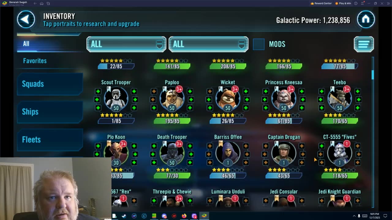 Star Wars Galaxy of Heroes F2P Day 213