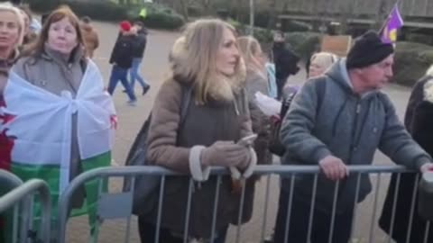 Telford Tommy Robinson grooming gangs protest 27/01/2024 part 5 end bit