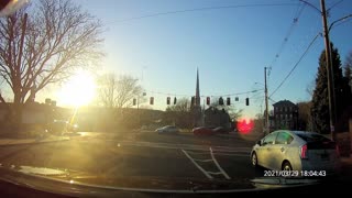 Audi driver does reverse of shame after blocking path