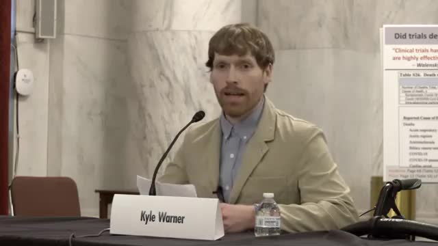 Covid-19 Vaccine Injury Victim Kyle Warner Speaks Out - 11-1-2021