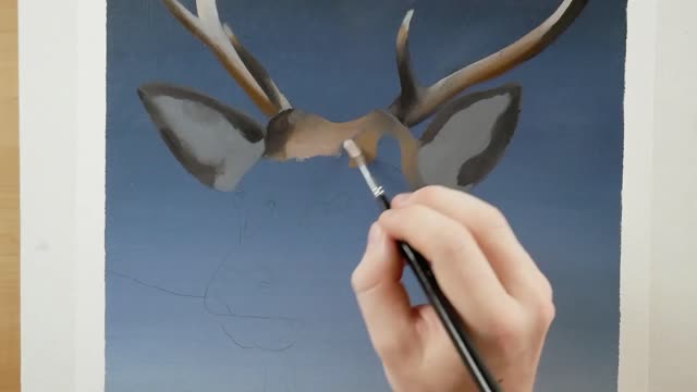 Painting must first learn to sketch well