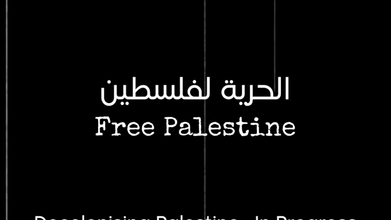 Decolonisation’s dance, a freedom waltz #Palestine