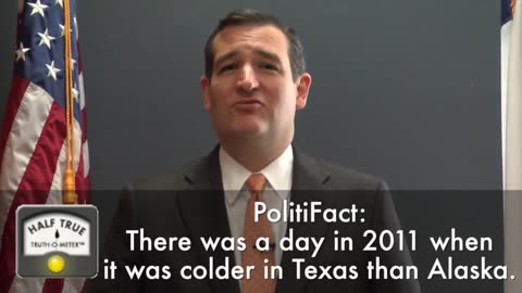 A Birthday Message from Senator Ted Cruz as rated by Politifact