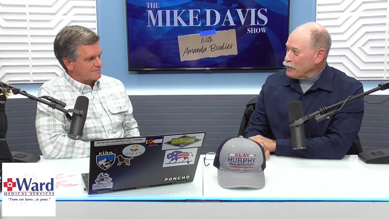 Mike Davis and Producer Amanda are joined by Clay Murphy "This Evening."