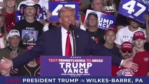 TRUMP: "Who the hell is Harris?" "She was the first one out last time."