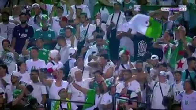 The last minutes of the African Cup of Algeria against Senegal