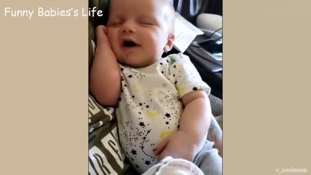 A CUTE baby watch full video 🥰