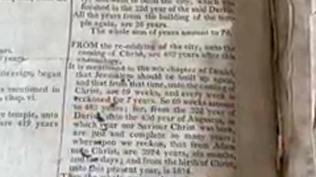 Bible from 1813