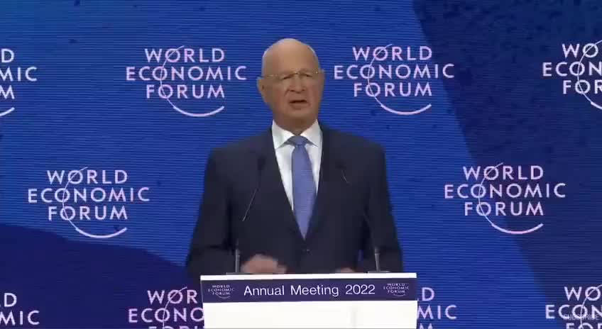 Klaus Schwab Let’s be clear the future is not just happening the future is built by us