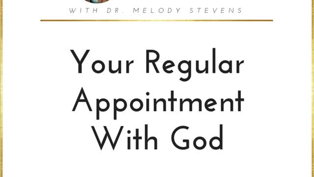 Healthy Christian Women Podcast: Season 2 Episode 5- Your Regular Appointment with God