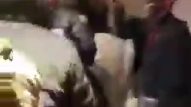 Capitol Riot Initial Break Through After Battering Ram