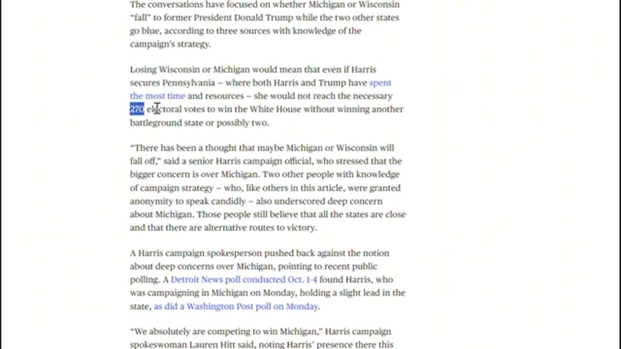 Swing State's polls Trump vs Harris | Michigan Polls | Trump Harris Polls Today | Polls USA 2024