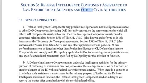 RFB - Dept. Of Defense New Directive allows Lethal Force Against AMERICAN Citizens!! #Civilwar2024