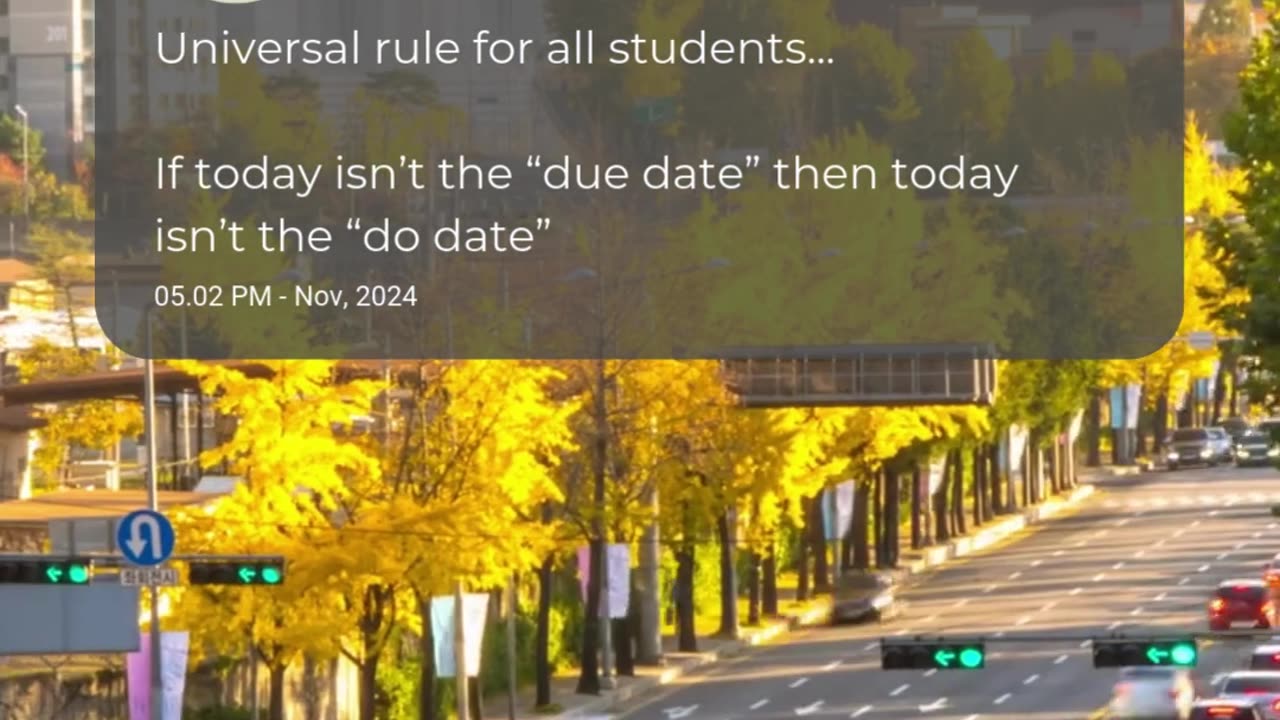 Universal Rule for all Students