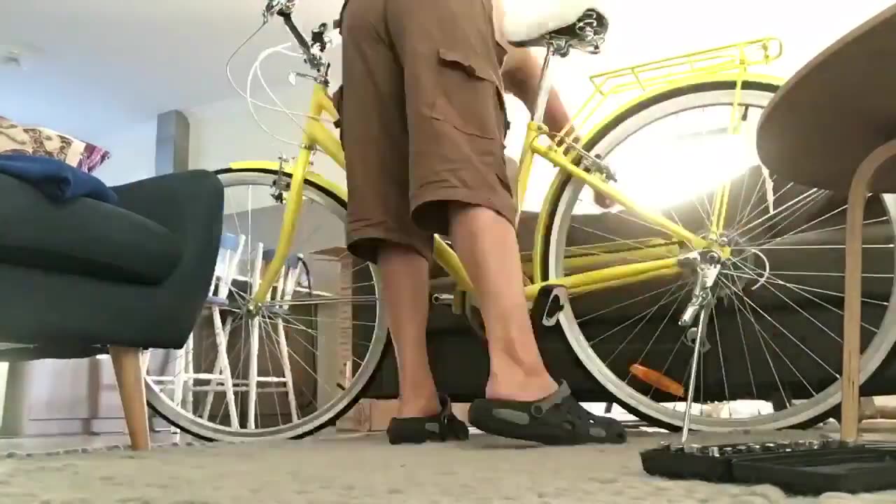 Assembling Birthday Bike for my Lady - Cyclops Womens Vintage Bike 72cm
