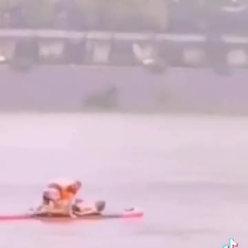 He saved a man from drowning