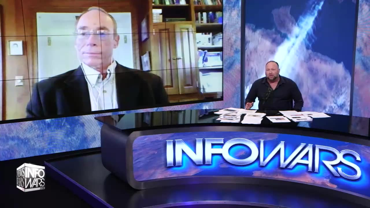 FLASHBACK: Alex Jones Interviews Dr. Steven Greer About How Project Blue Beam Will Be Used