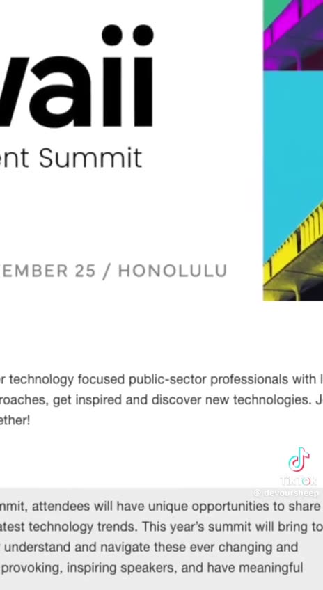 Hawaii discusses being the first state to be governed by AI. (Mike Rashid in video)